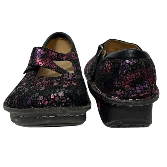 ALEGRIA Dayna Red Metallic Fun Mary Janes 37 - Picture 2 of 10